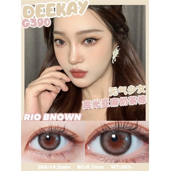 （敏感眼專用）DEEKAY Rio G389 390（矽水凝膠）
