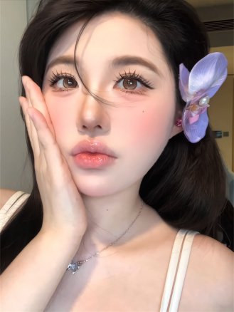FlowerColor Colorful五彩琉璃棕