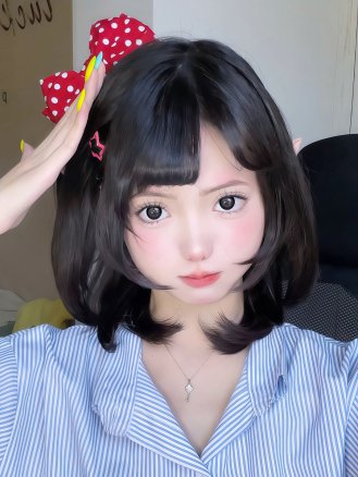 Hancon韓視 蕾絲雪花黑