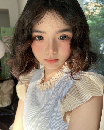 Mimipark 貓眼牛仔藍